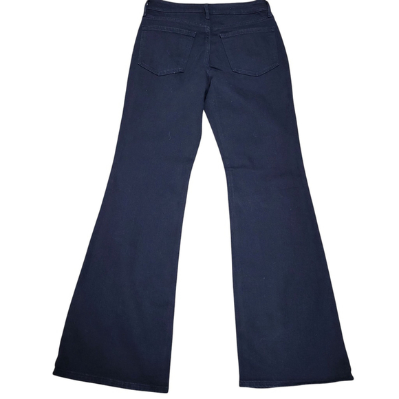 Old Navy High Rise Wow Flare Jeans Black Women Size 6 Waist 30" Inseam 32" NWT - Picture 3 of 10